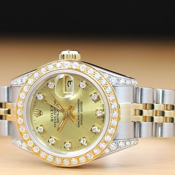 Rolex 18k Ladies Gold Watch! Mint! main image 7